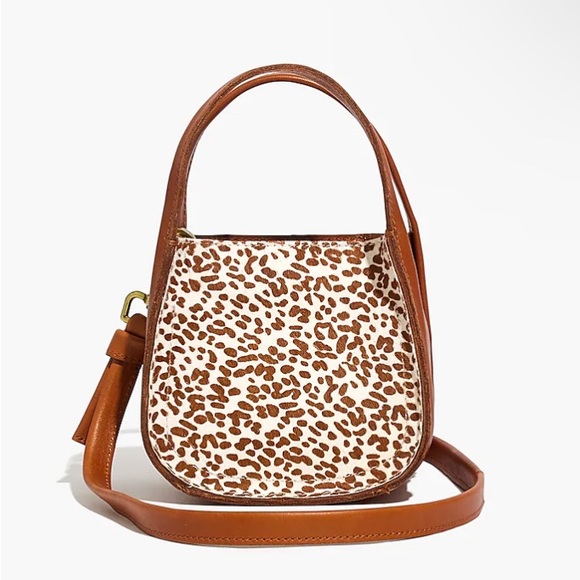Madewell Handbags - NWOT Madewell The Micro Sydney Crossbody Bag in Animal Spotted Calf Hair